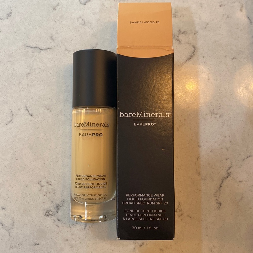 BareMinerals Sandalwood 15 BarePro Liquid Foundation